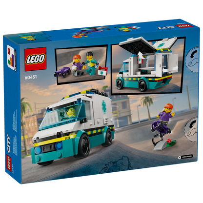 LEGO® 60451 City Emergency Ambulance