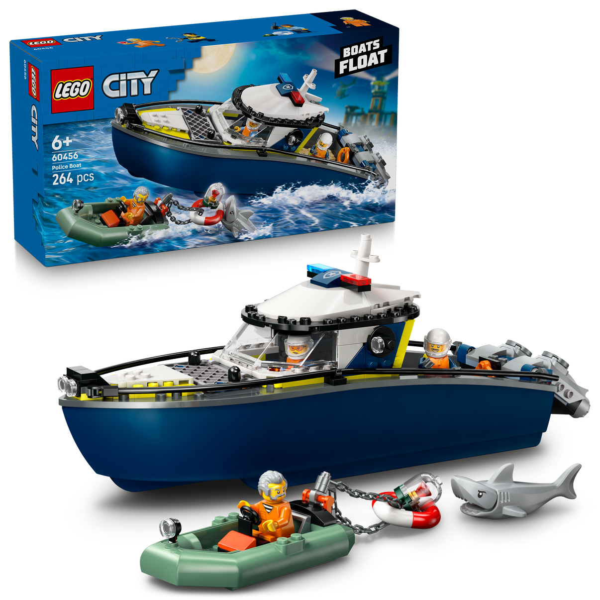 LEGO® City Police Boat Chase