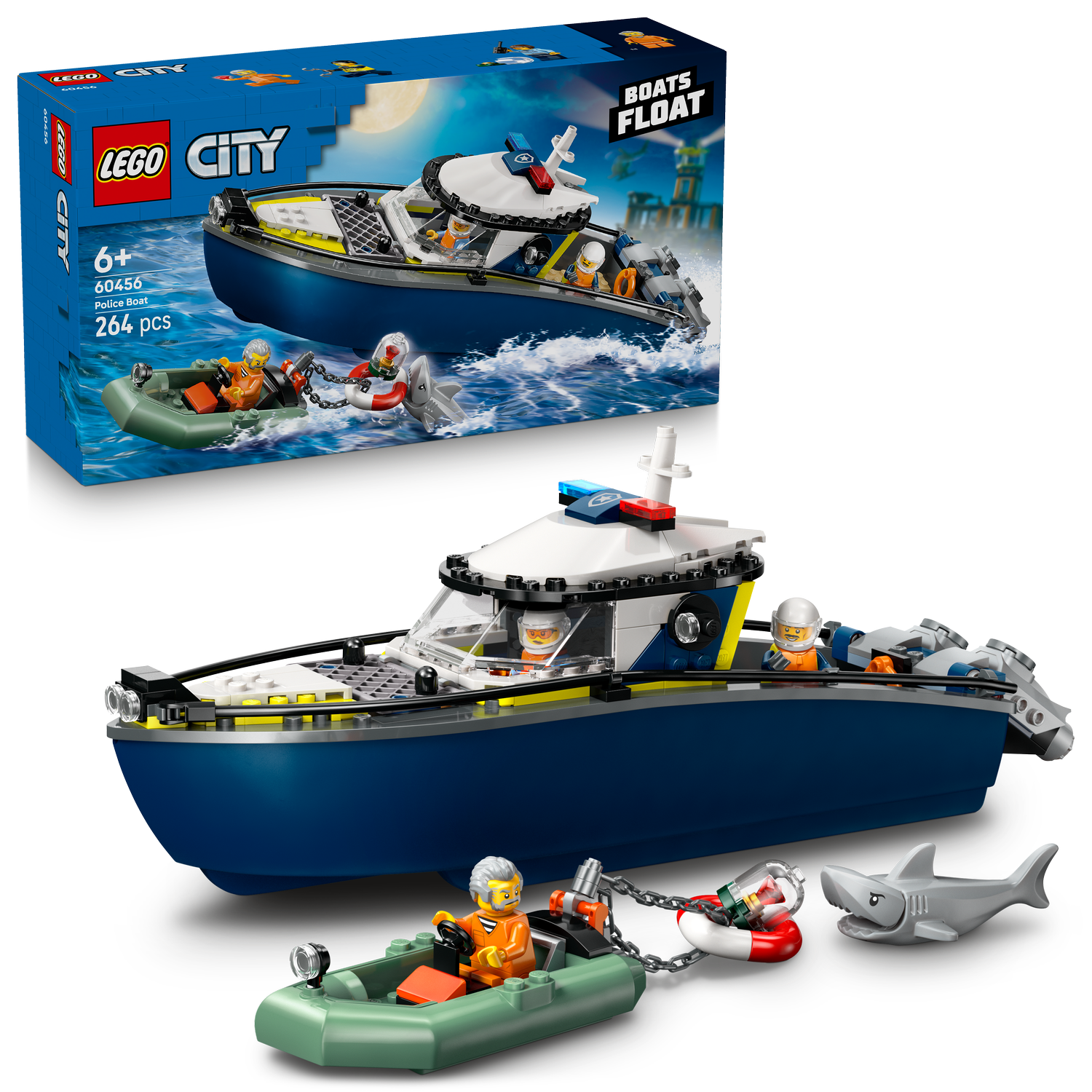 LEGO® City Police Boat Chase