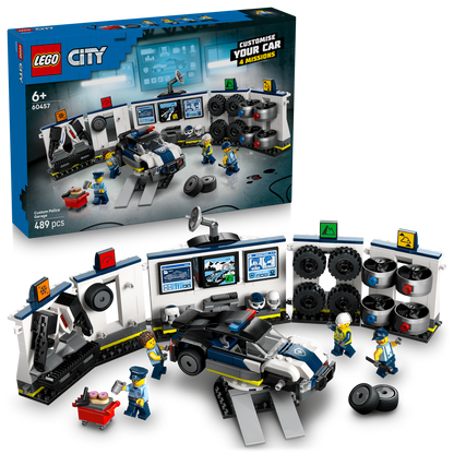 LEGO® City Custom Police Car Garage