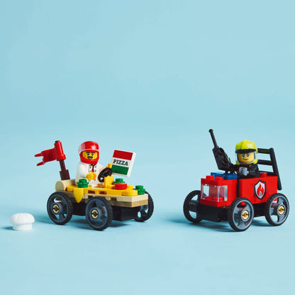 LEGO® 60458 City Pizza vs. Fire Truck Race Car Pack