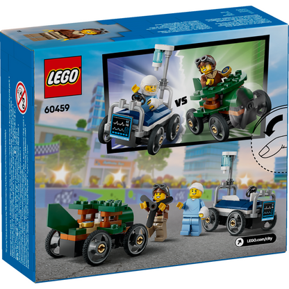 LEGO® 60459 City Airplane vs. Hospital Bed Race Car Pack