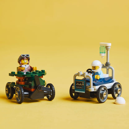LEGO® 60459 City Airplane vs. Hospital Bed Race Car Pack