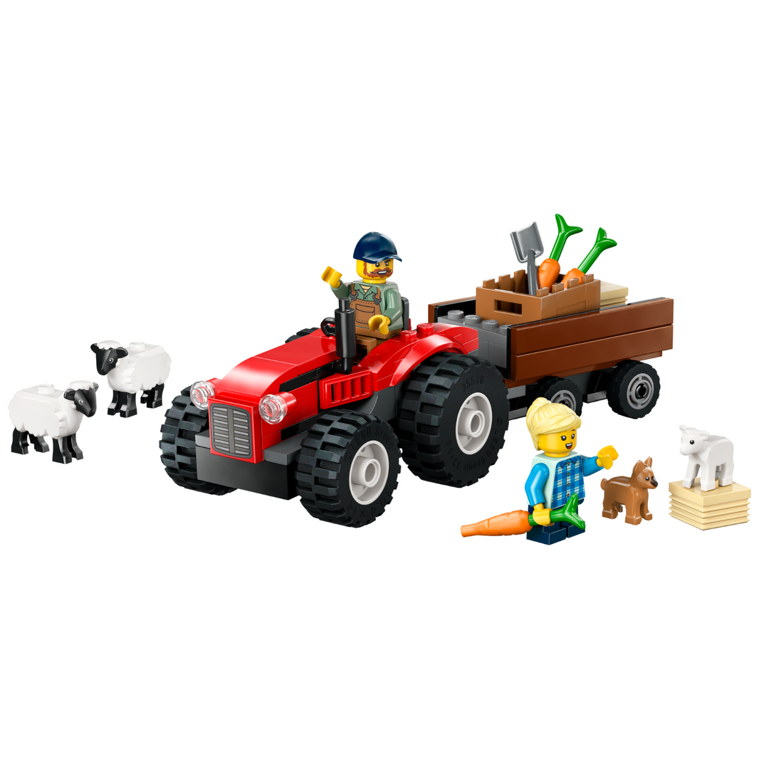 LEGO® 60461 City Red Farm Tractor with Trailer & Sheep