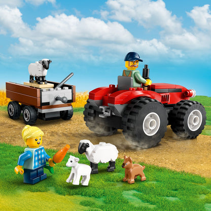 LEGO® 60461 City Red Farm Tractor with Trailer & Sheep
