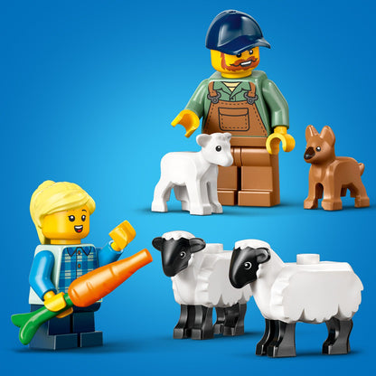 LEGO® 60461 City Red Farm Tractor with Trailer & Sheep