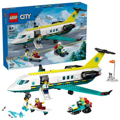LEGO® City Emergency Air Ambulance Airplane