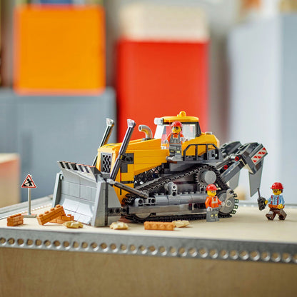 LEGO 60466 City Yellow Bulldozer