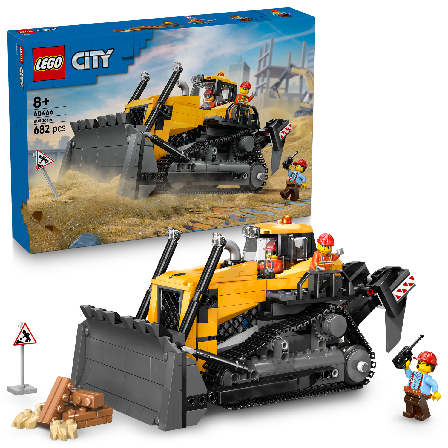 LEGO® City Yellow Bulldozer