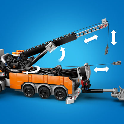 LEGO 60467 City Heavy-Duty Recovery Tow Truck with Crane