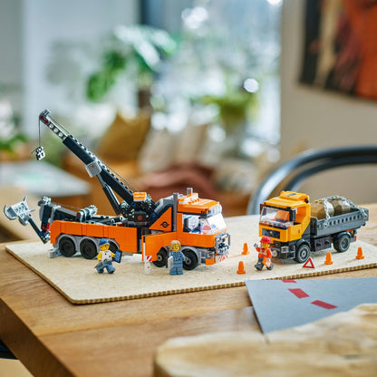 LEGO 60467 City Heavy-Duty Recovery Tow Truck with Crane