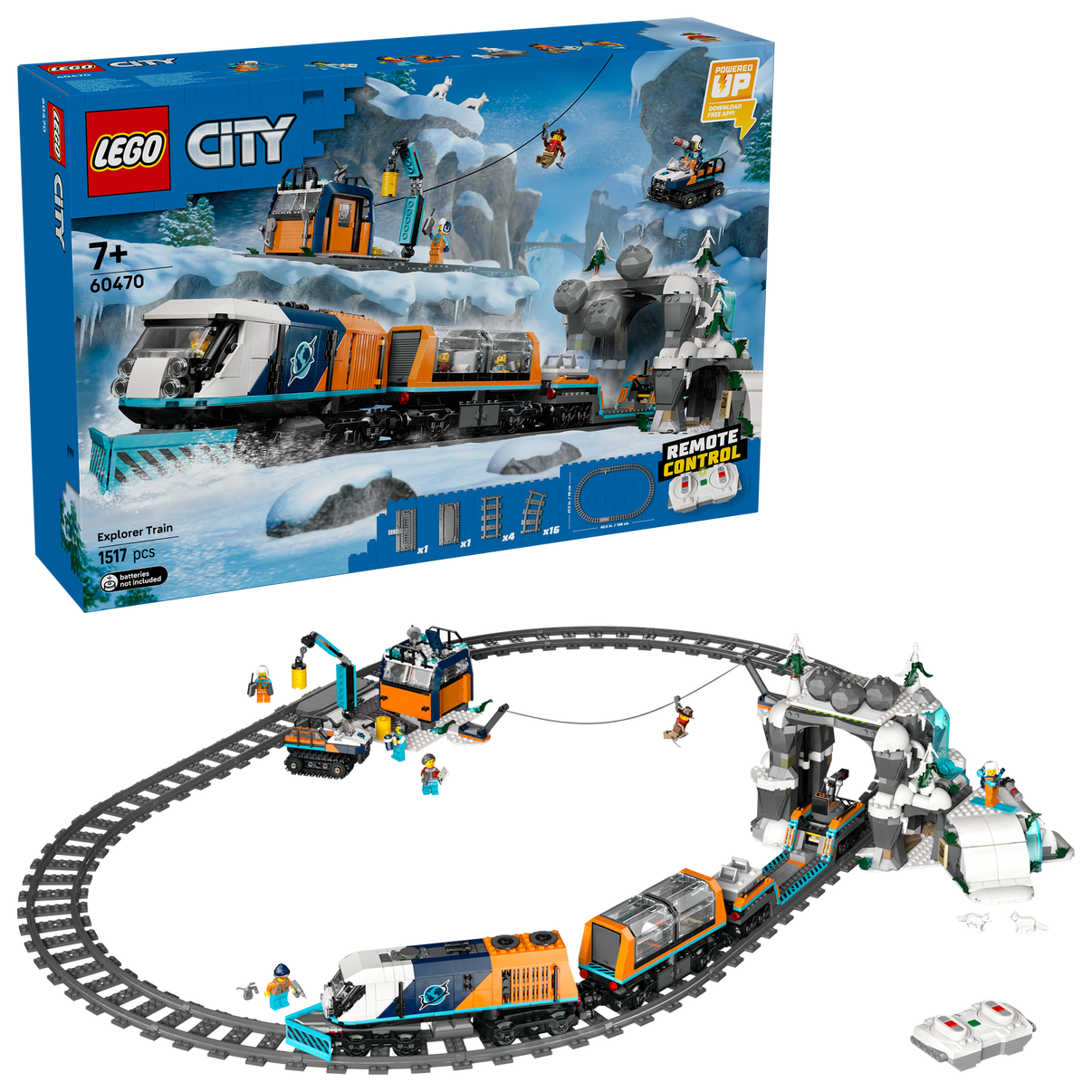 LEGO® City Explorer's Arctic Polar Express Train