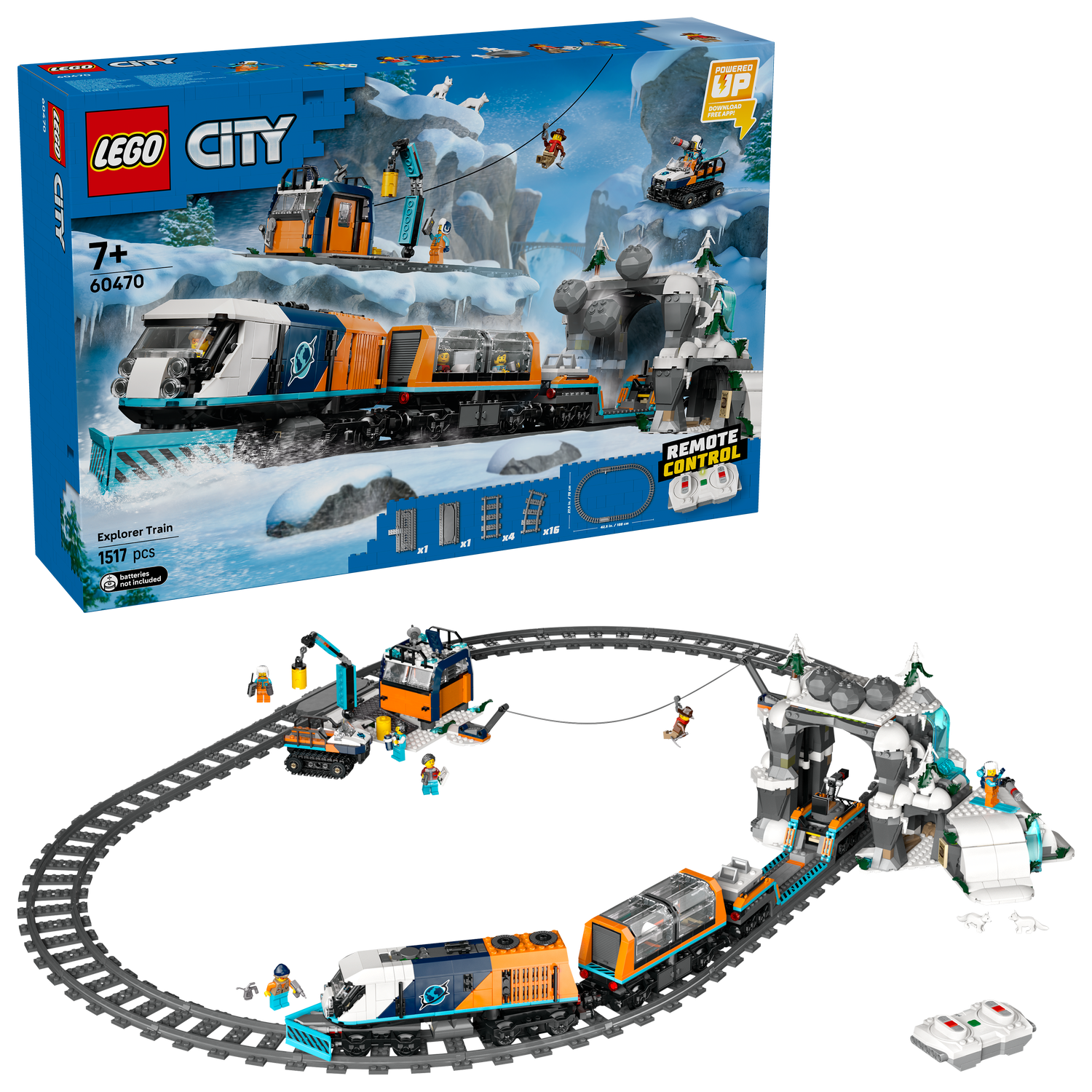 LEGO® City Explorer's Arctic Polar Express Train