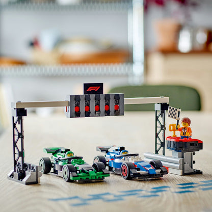 LEGO® City F1® Grid with VCARB & Sauber Race Cars 60474