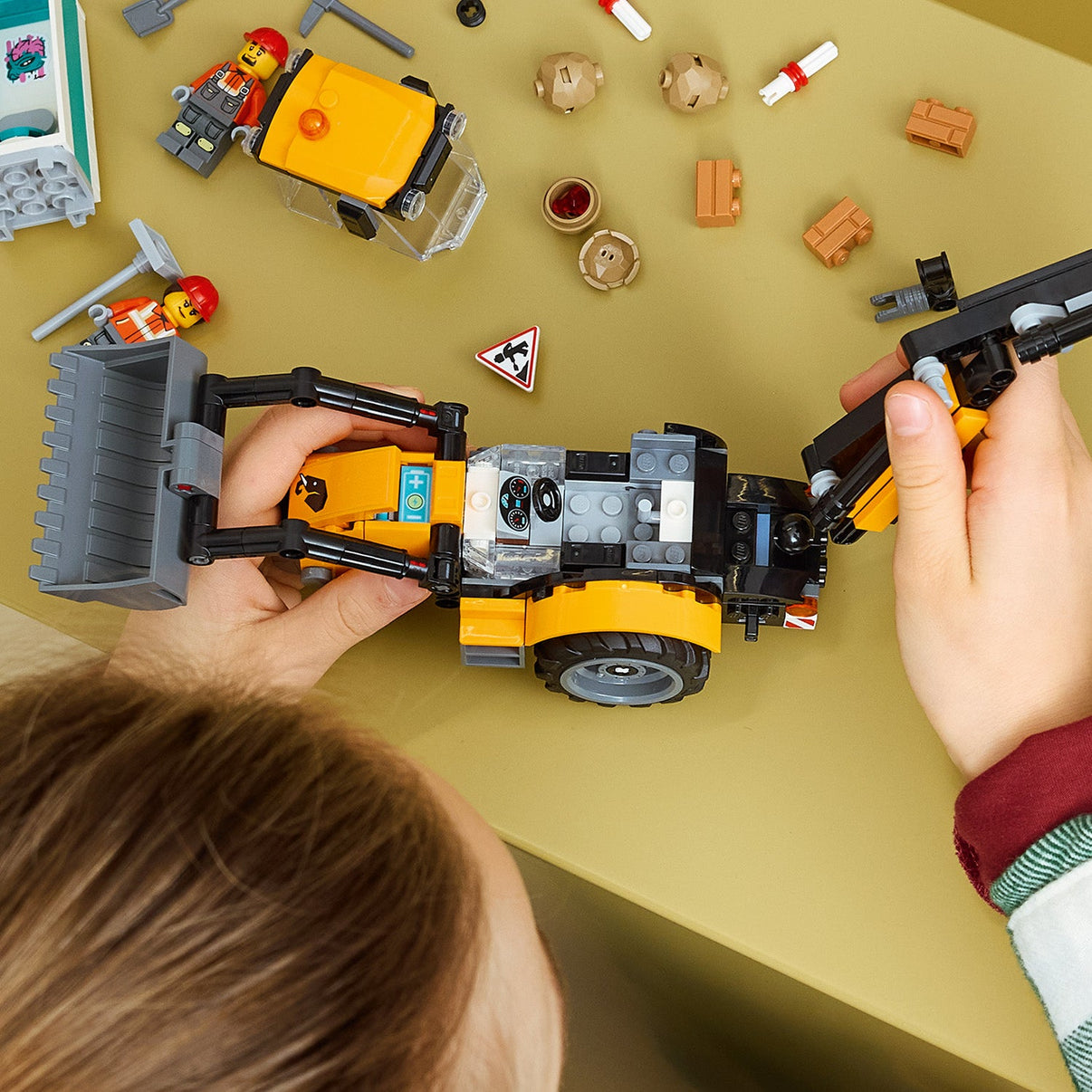 LEGO® City Yellow Backhoe Loader
