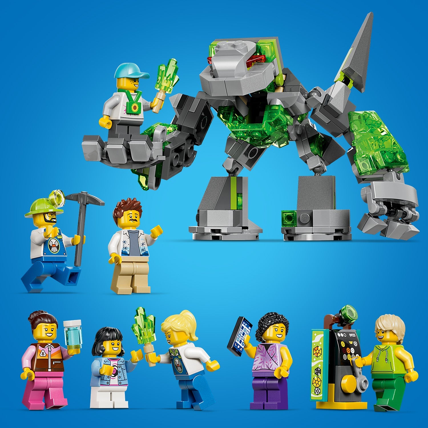 LEGO® City Lava Land Roller Coaster Park