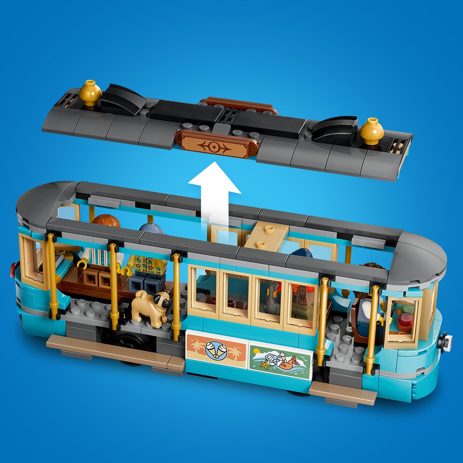 LEGO® City Classic Beach Streetcar