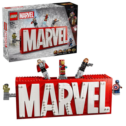LEGO® 76313 Marvel: MARVEL Logo & Minifigures