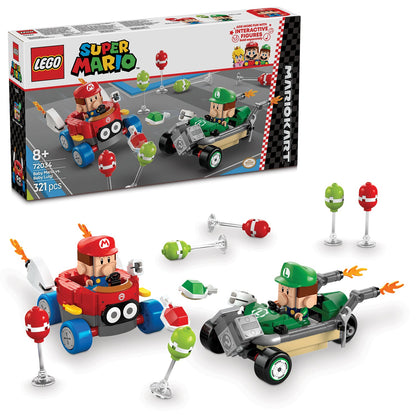 LEGO® 72034 Super Mario™: Mario Kart™ – Baby Mario vs. Baby Luigi