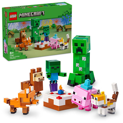 LEGO® 21281 Minecraft Baby Pig’s Birthday Celebration