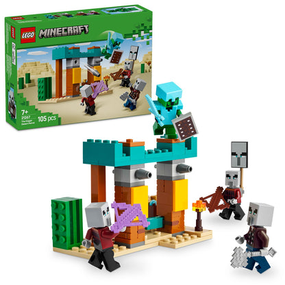 LEGO® 21267 Minecraft® The Illager Desert Patrol