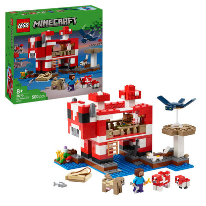 LEGO® 21270 Minecraft® The Mooshroom House