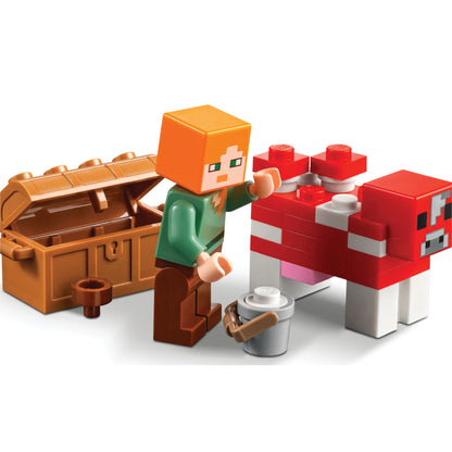 LEGO 21179 Minecraft® The Mushroom House