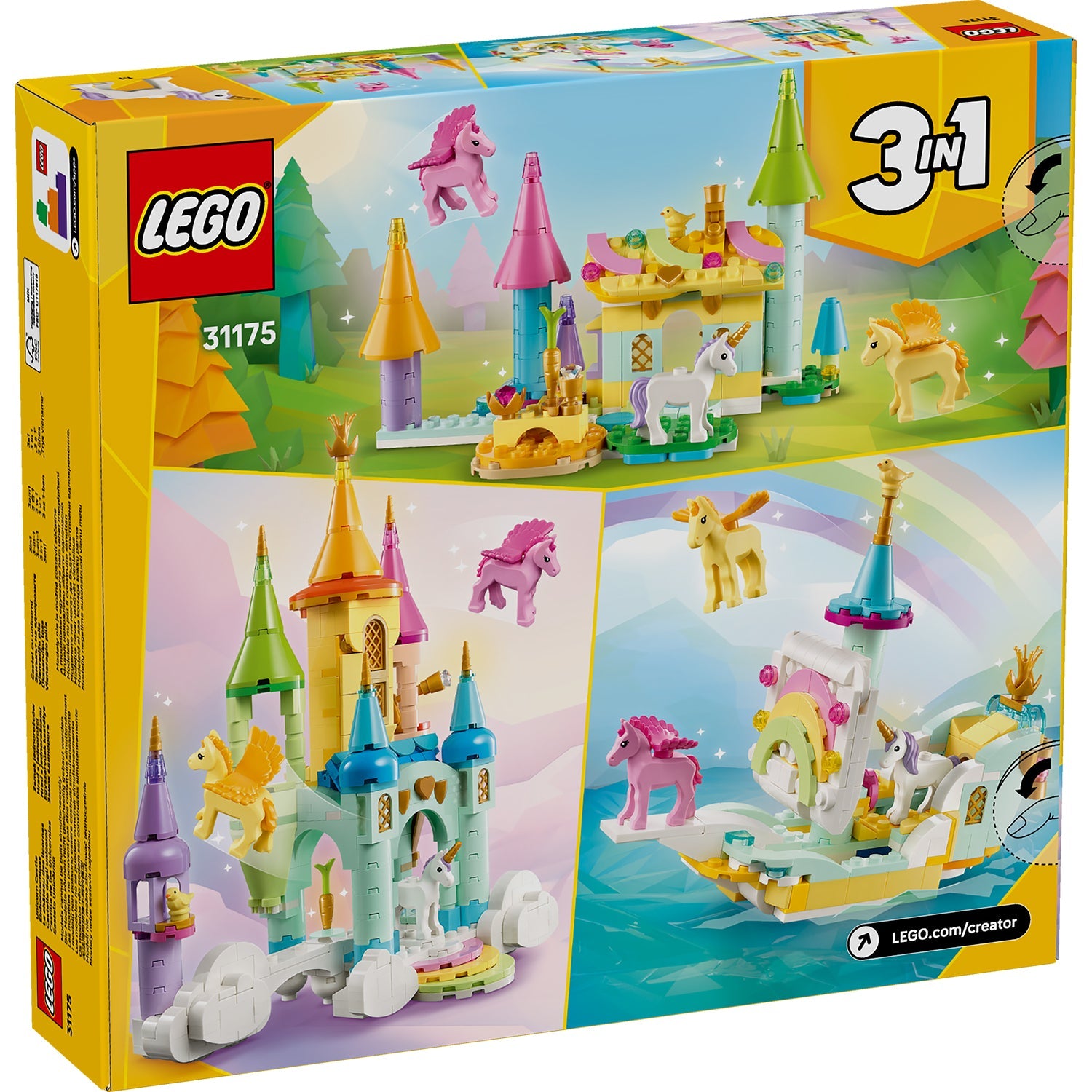 LEGO® Creator 3-in-1 Unicorn Castle