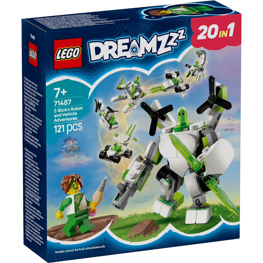 LEGO® 71487 DREAMZzz™ Z-Blob’s Robot and Vehicle Adventures