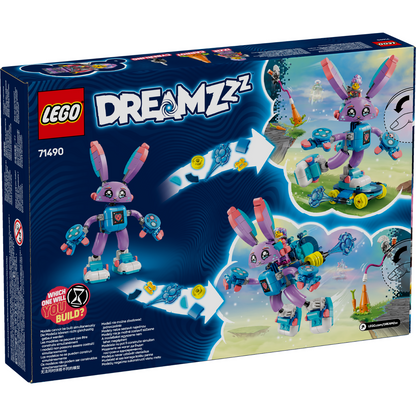 LEGO® 71490 DREAMZzz™ Izzie and Bunchurro the Gaming Bunny