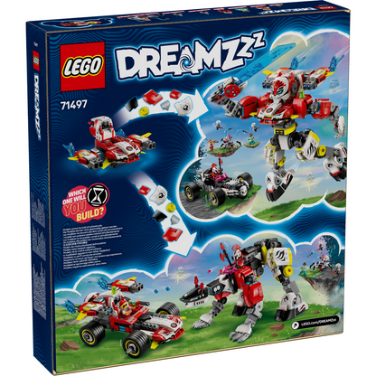 LEGO® 71497 DREAMZzz™ Cooper’s Tiger Mech & Zero’s Hot Rod Car