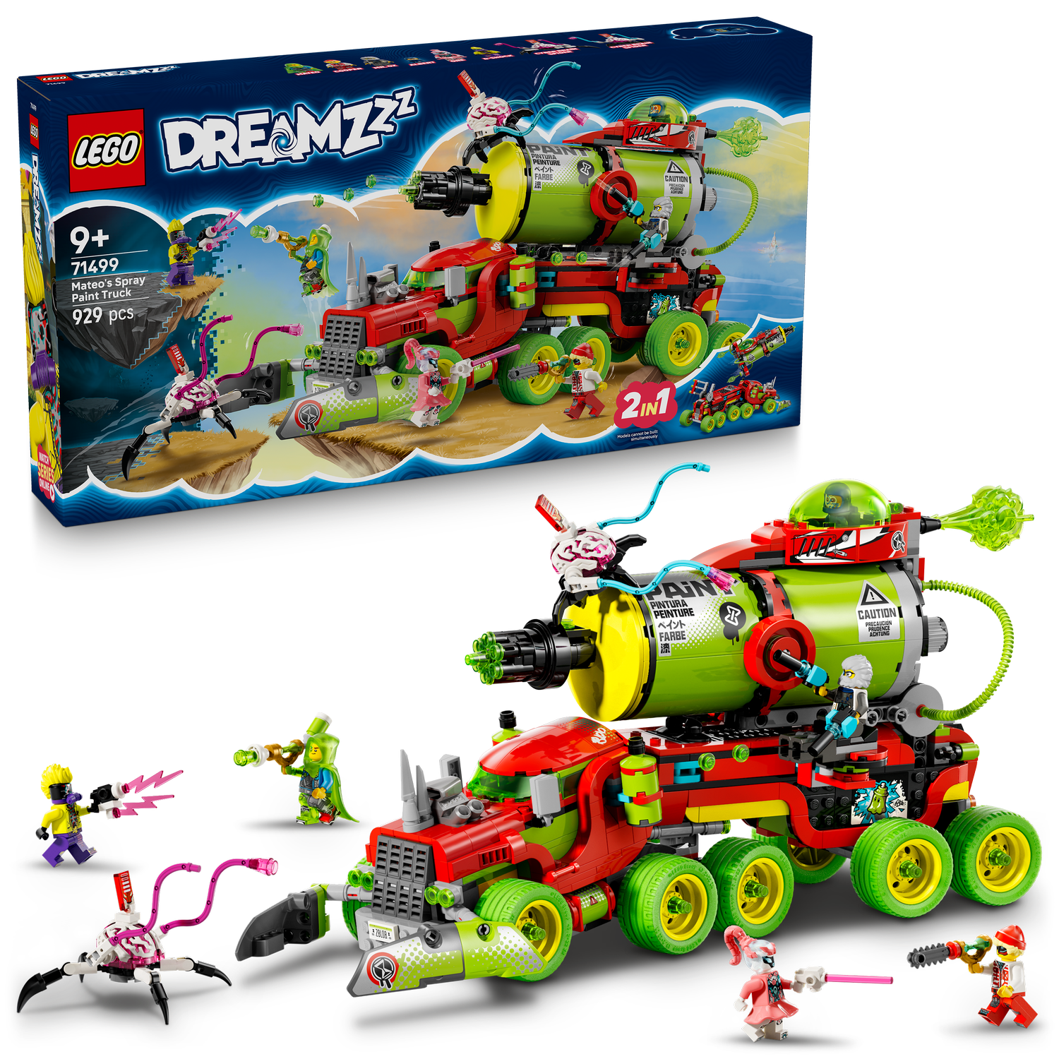 LEGO® DREAMZzz™ Mateo's Spray Paint Truck