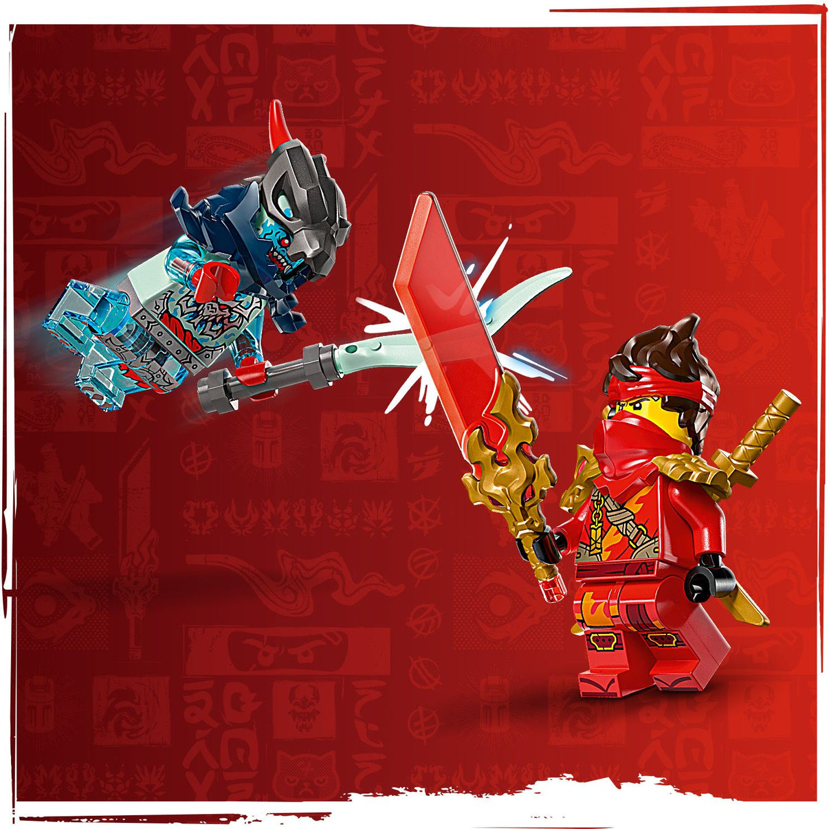 LEGO® NINJAGO® Kai's Motorcycle Speed Race