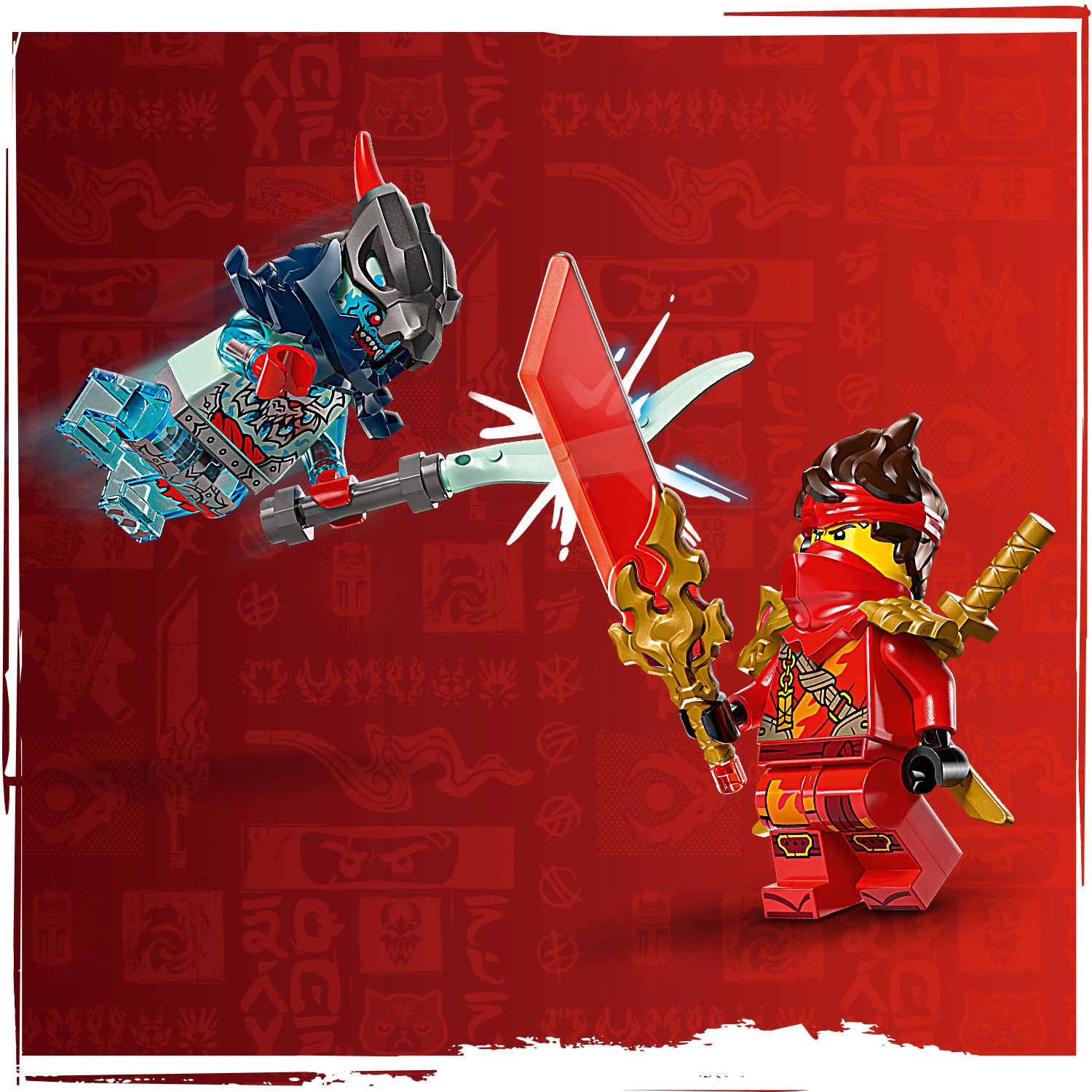 LEGO® NINJAGO® Kai's Motorcycle Speed Race