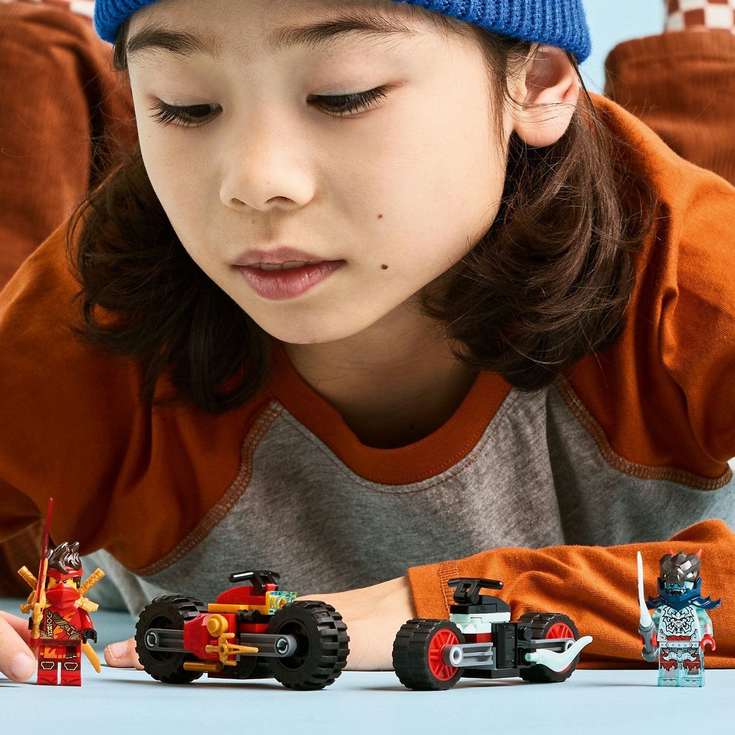 LEGO® NINJAGO® Kai's Motorcycle Speed Race