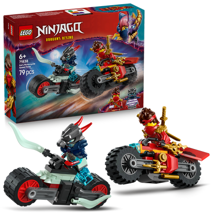 LEGO® NINJAGO® Kai's Motorcycle Speed Race