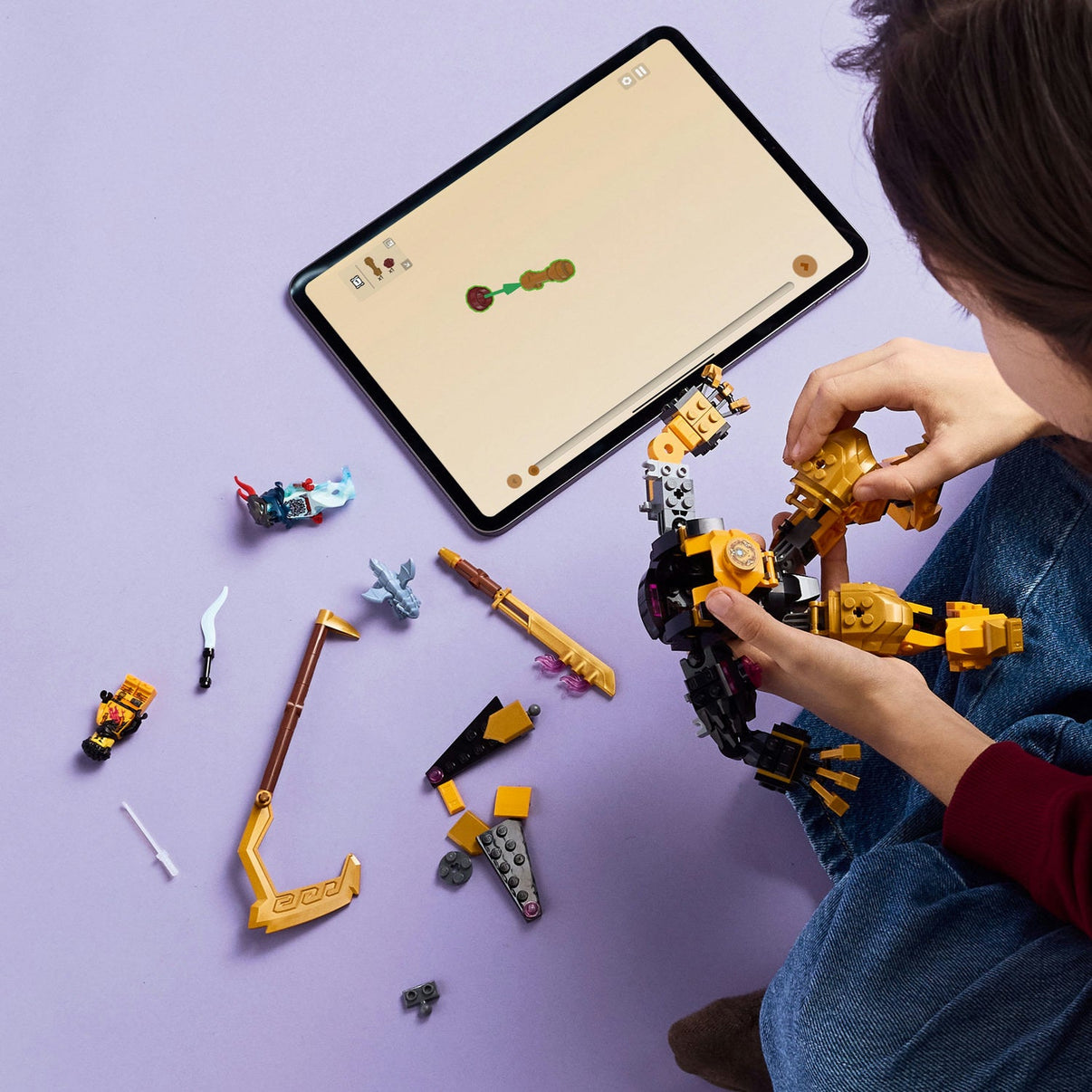 LEGO® NINJAGO® Arin's Spinjitzu Battle Mech