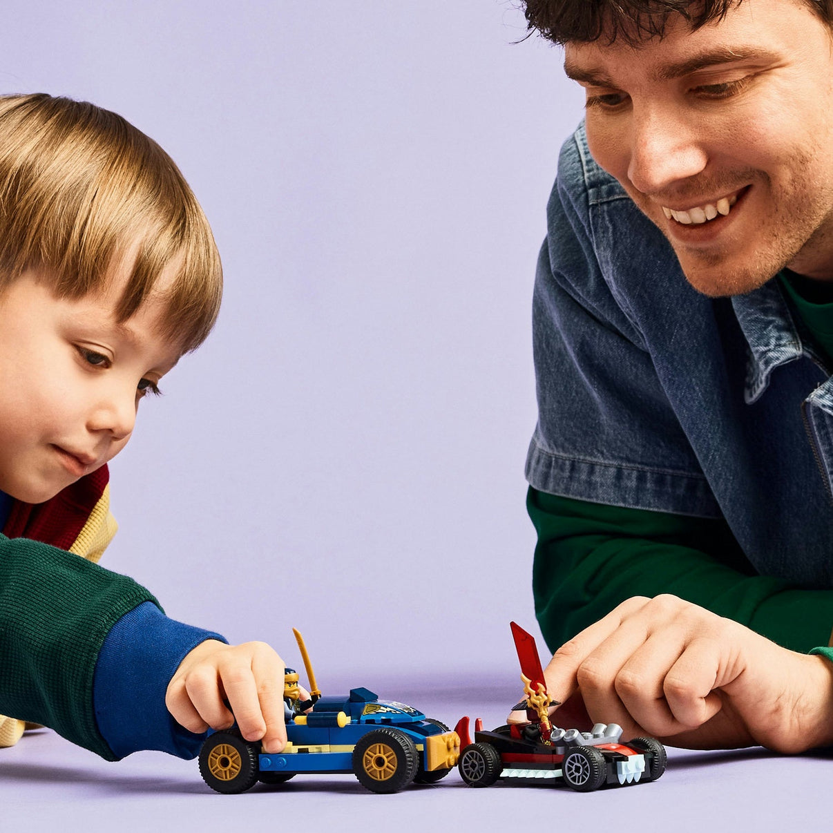 LEGO® NINJAGO® Rogue vs. Drix Race Car Duel