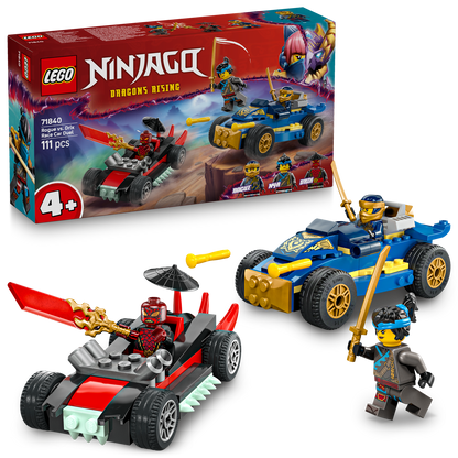 LEGO® NINJAGO® Rogue vs. Drix Race Car Duel