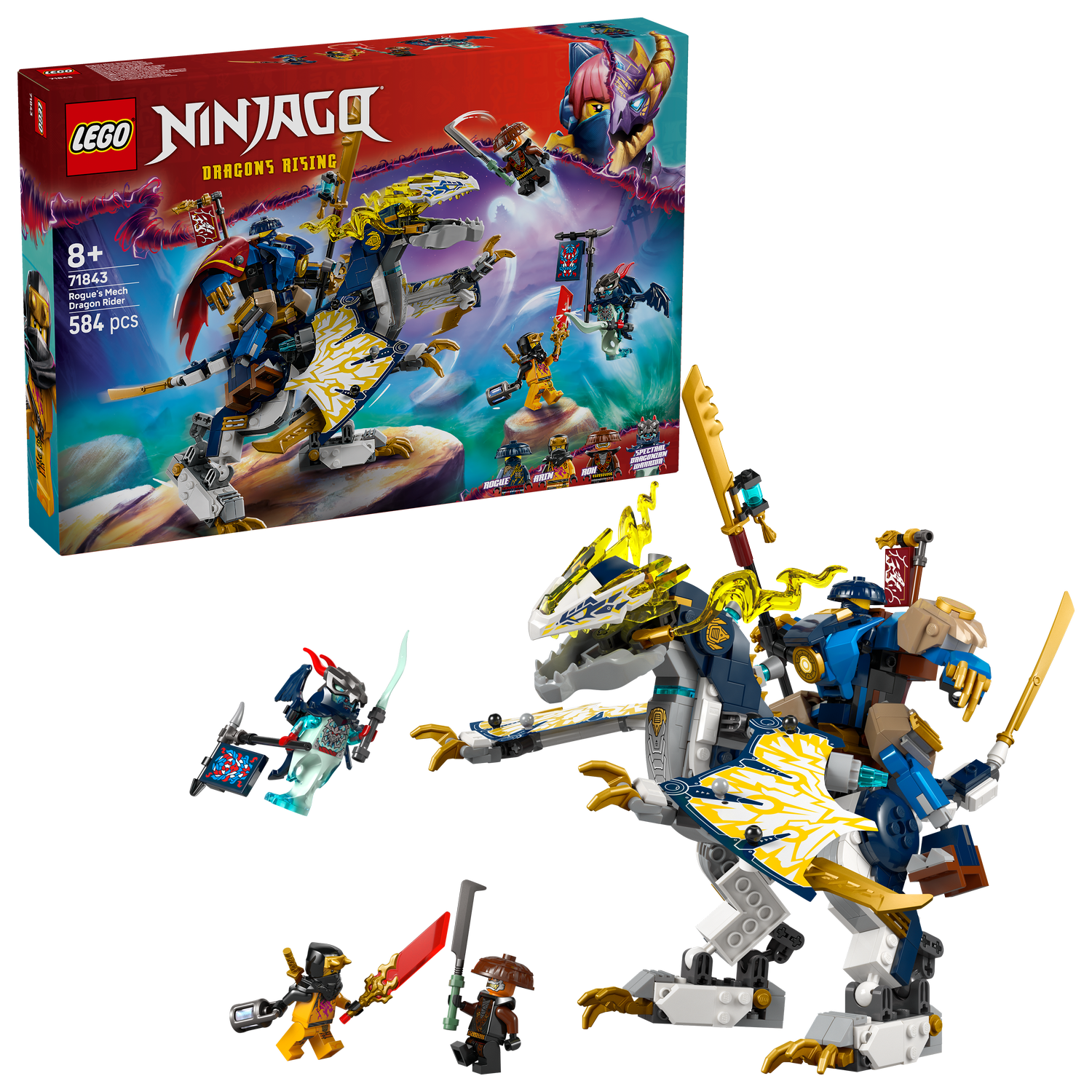 LEGO® NINJAGO® Rogue's Mech Dragon Rider