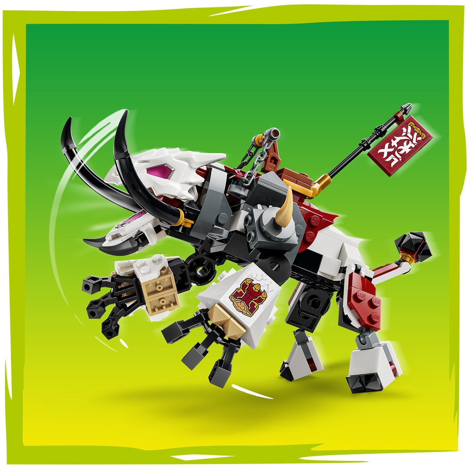 LEGO® NINJAGO® Zilvar and Grimtak the Dragon Beast