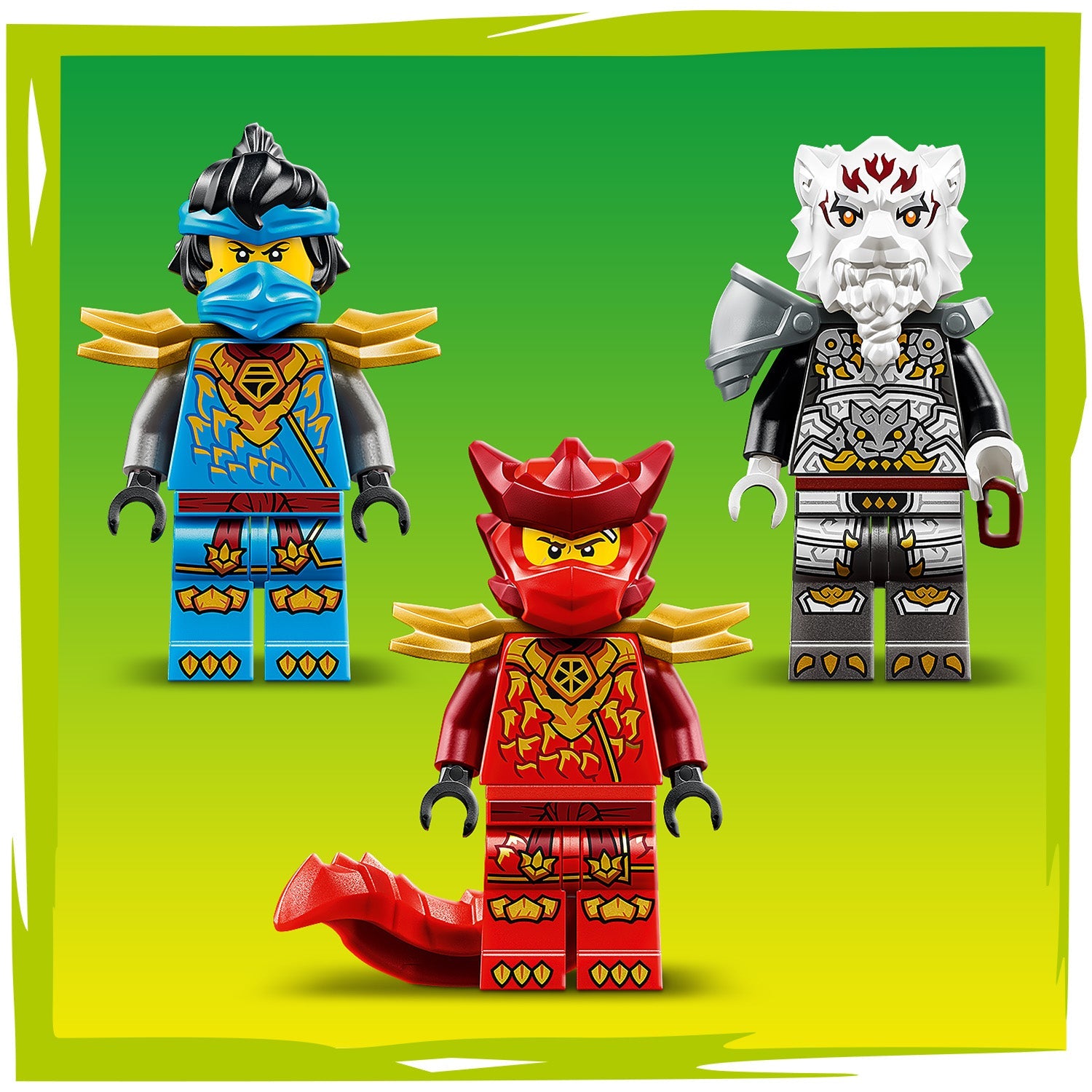 LEGO® NINJAGO® Zilvar and Grimtak the Dragon Beast