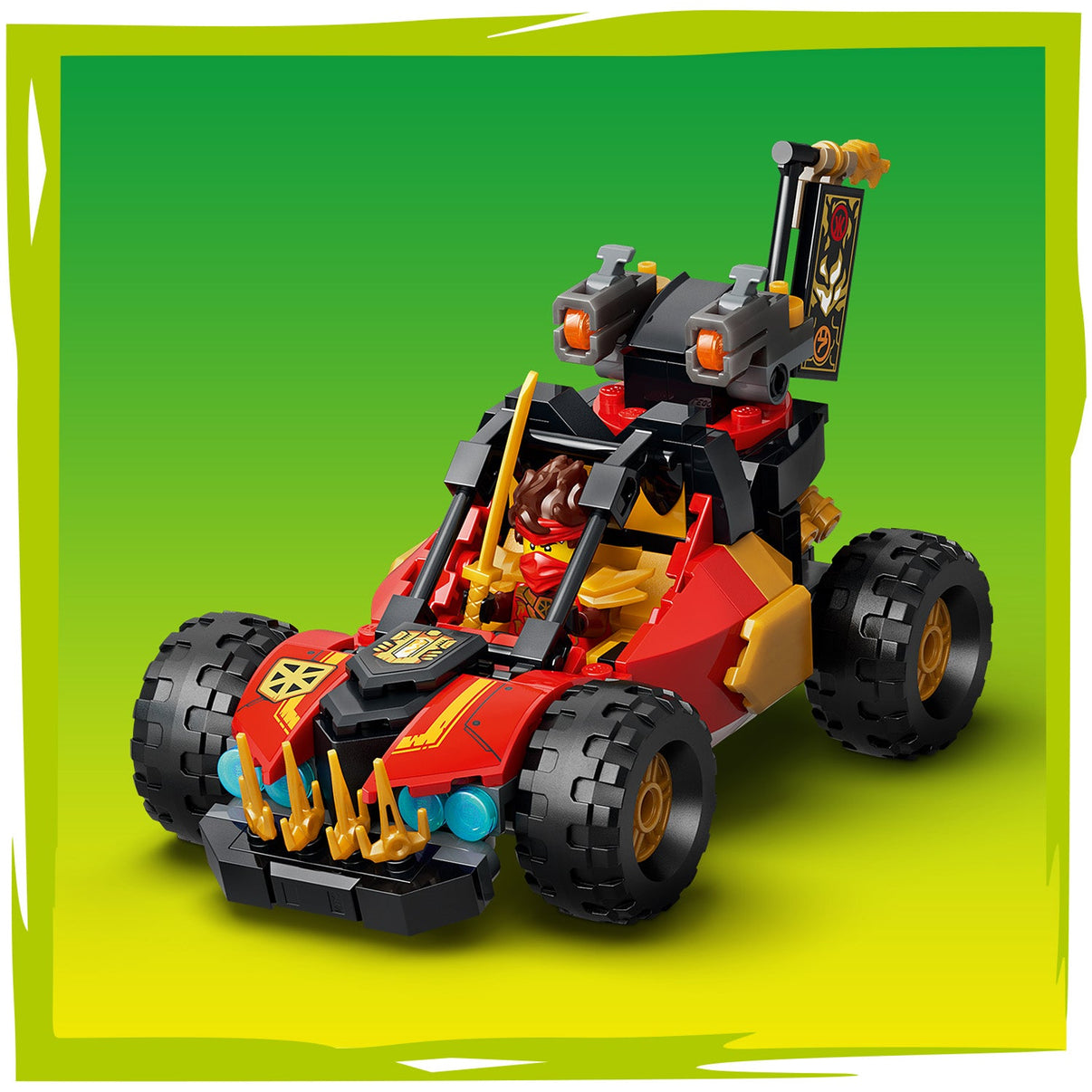 LEGO® NINJAGO® Kai and Cole’s Combiner Vehicles