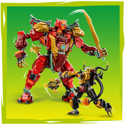 LEGO® NINJAGO® Wyldfyre's Transforming Dragon Mech