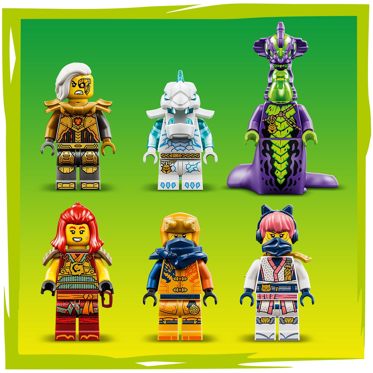 LEGO® NINJAGO® Wyldfyre's Transforming Dragon Mech