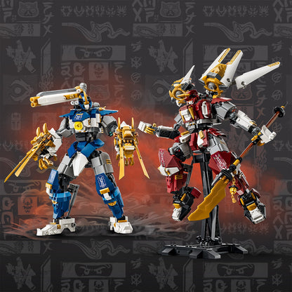 LEGO® NINJAGO® The Twin Titan Mechs