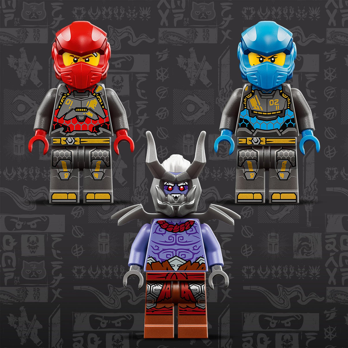 LEGO® NINJAGO® The Twin Titan Mechs