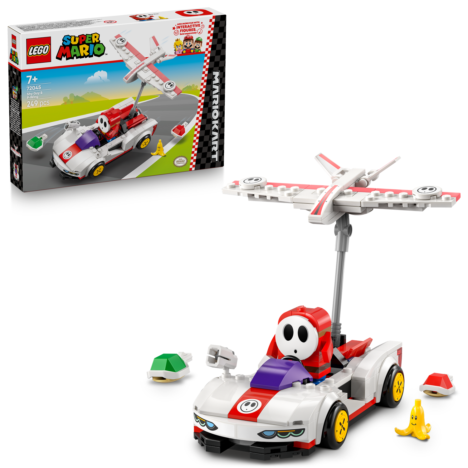 LEGO® Super Mario™: Mario Kart™ – Shy Guy & P-Wing