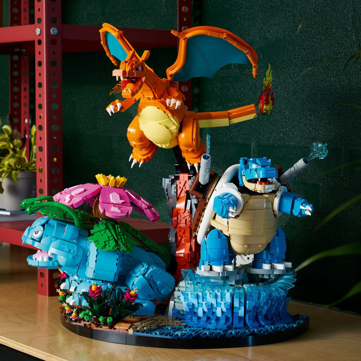 LEGO® Pokémon™ Venusaur, Charizard and Blastoise