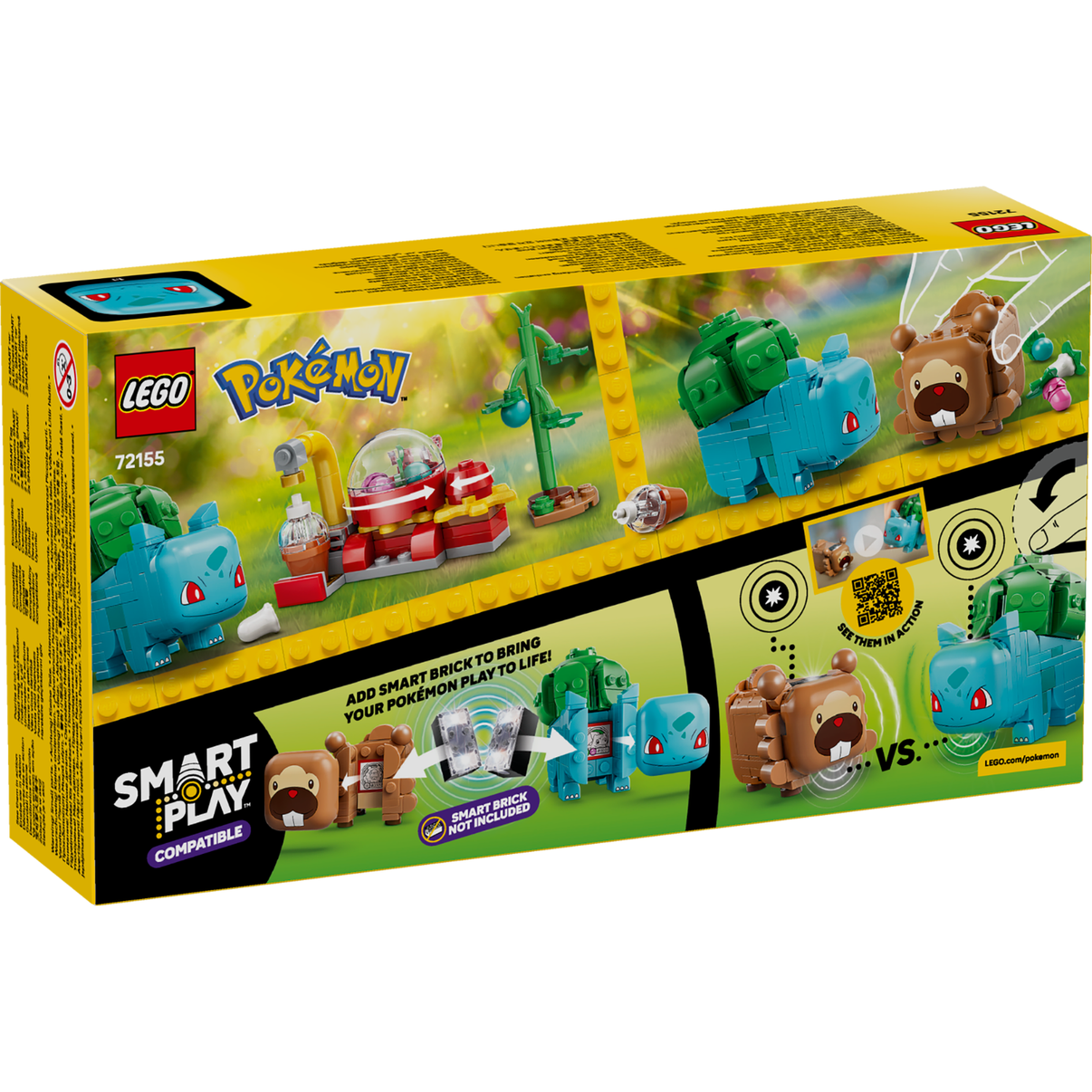 LEGO® Pokémon™ SMART Play™: Berry Bash with Bulbasaur and Bidoof